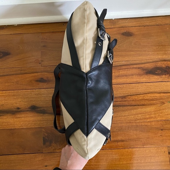 Cynthia Rowley Bag- Canvas and Leather! - Picture 3 of 5